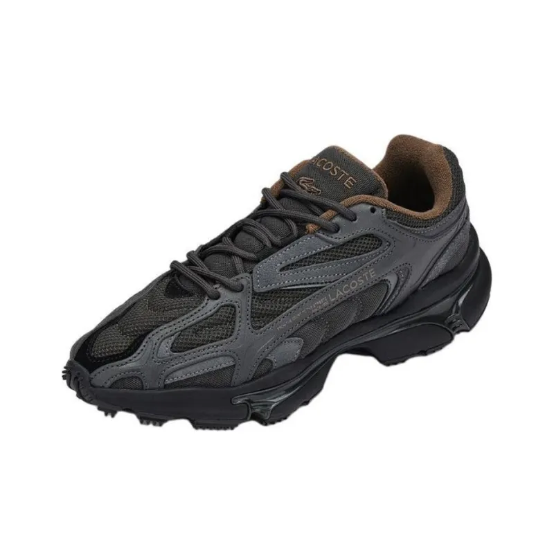 LACOSTE Low Top Casual Shoes Men's Black-2