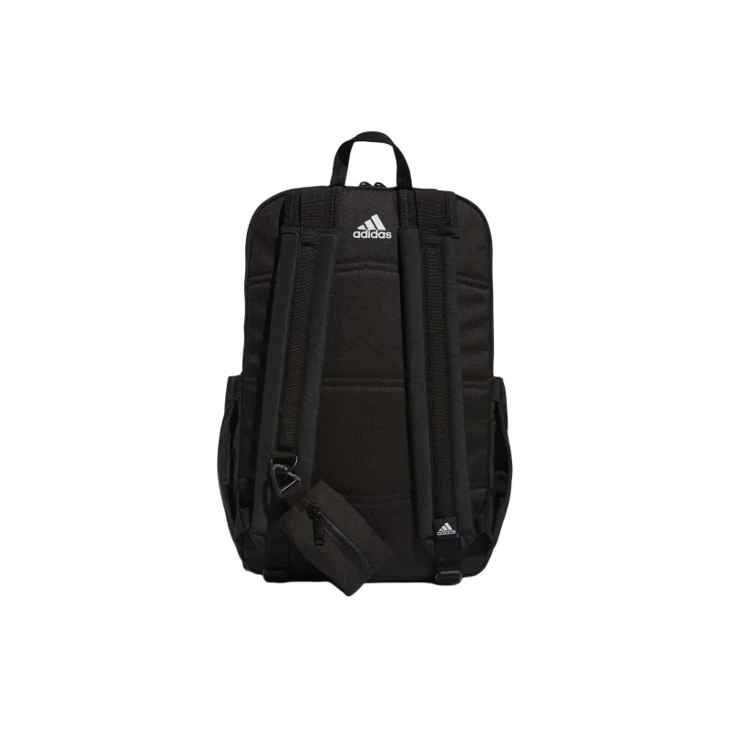 Adidas Iconic 3 Stripes Backpack Black/White-2