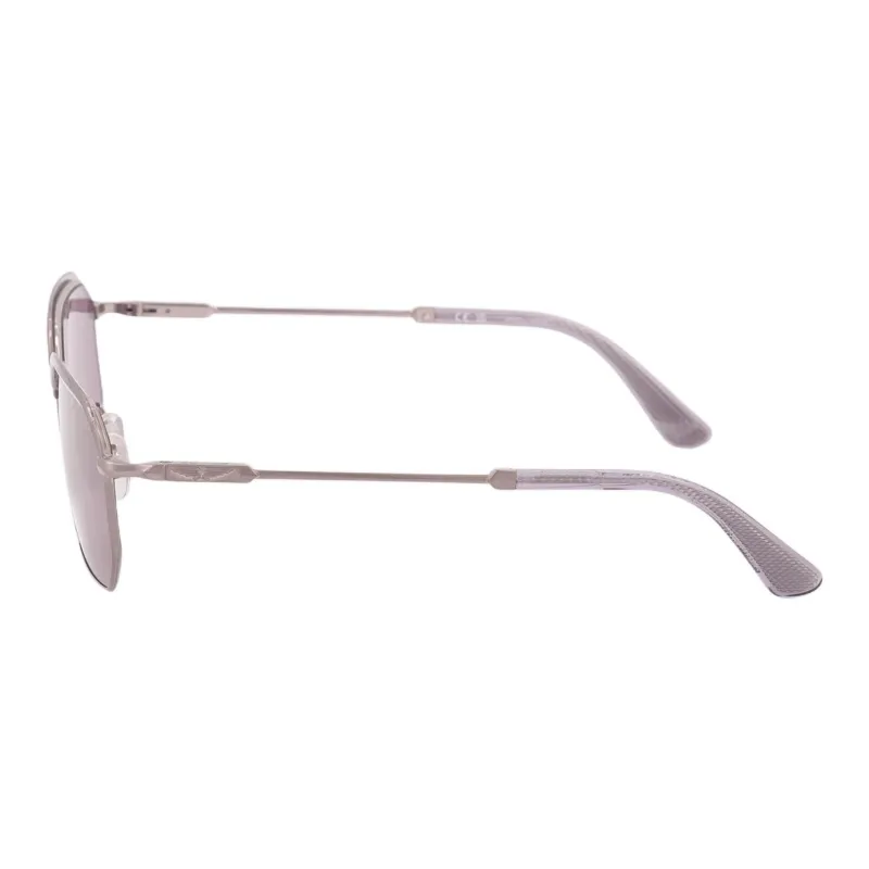 Police Plastic Square Sunglasses Men's Black-2