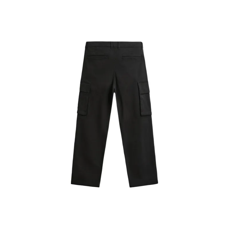 ZARA Cargo Pants Men Black-1
