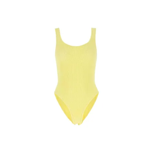 REINA OLGA Ruffled Strapless Swimsuit