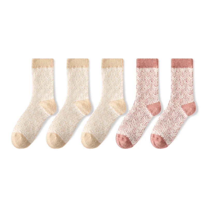 MIIOW Fruit Printing Series Mid Calf Socks Women's Combo Set-16