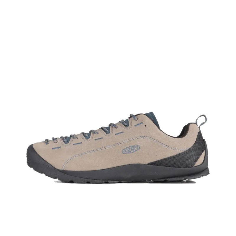 KEEN Jasper Abrasion Resistant Low Top Hiking Shoes Men's Light Brown-0