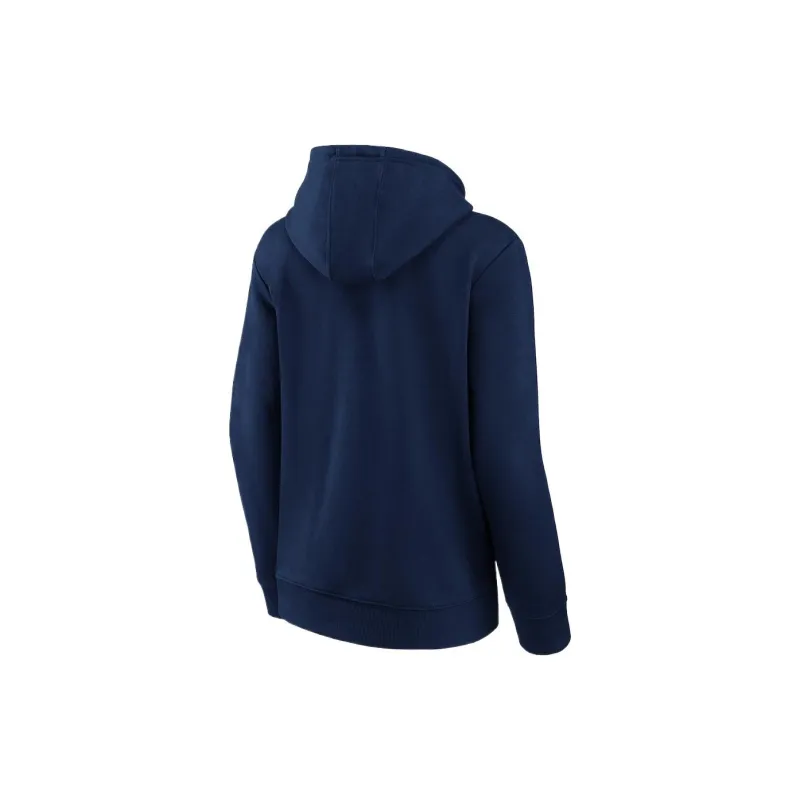 NBA Detroit Pistons Detroit Pistons Mono Logo Graphic Hoodie Sweatshirt Women's Navy Blue-1