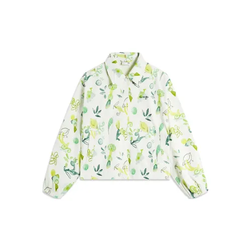 LINING Chinese Culture Series Jackets Women's Yellow And Green All Over Print