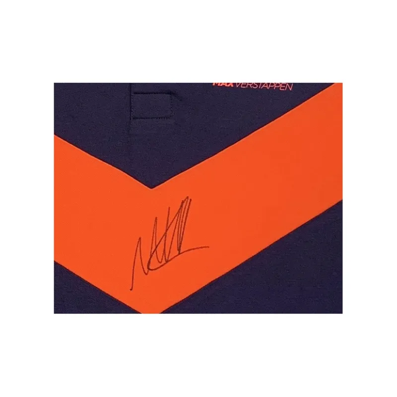 Three For F1 Driver Max Verstappen Autographed Short-Sleeved Racing Suit With Certificate And Framed Gift Box Set-5