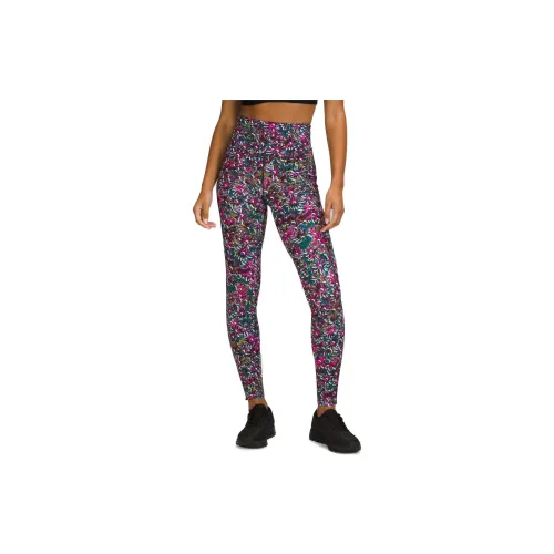 Lululemon Base Pace Sports Pants Women's Floral Pattern Mixed Color