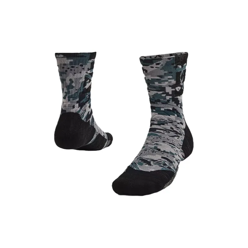 Under Armour Mid Calf Socks Unisex Gray-4