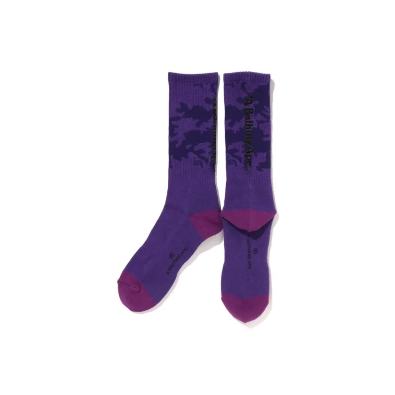 A BATHING APE Mid Calf Socks Unisex-3