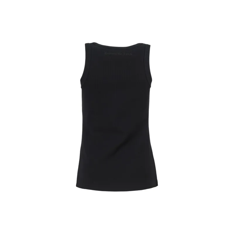 Alexander McQueen Tank Top Women's Black-1