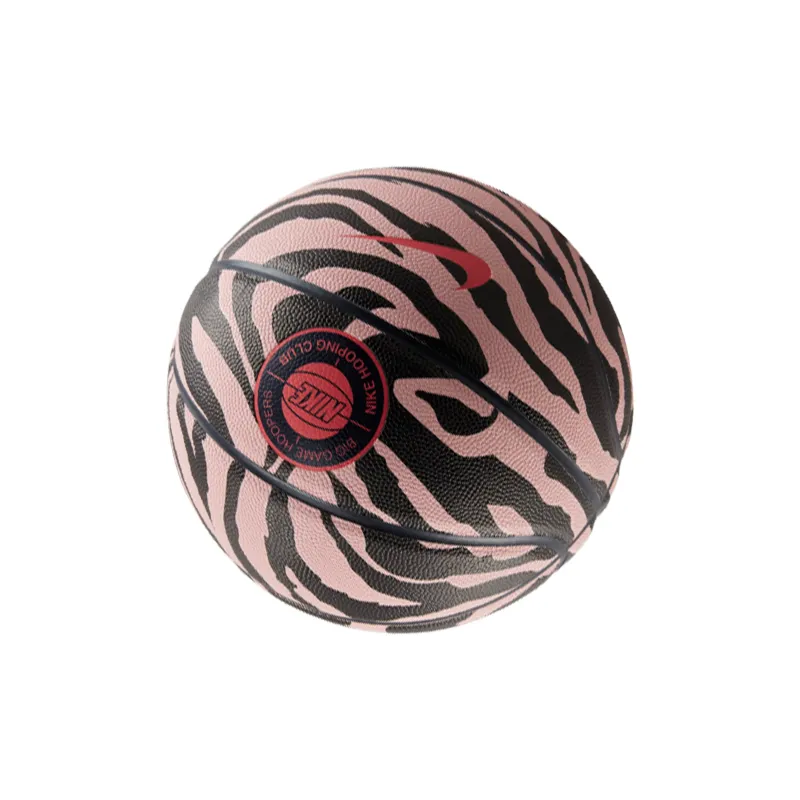 Nike Artificial Leather Basketball Black Pink Size 7 Ball Training Competition Unisex-4