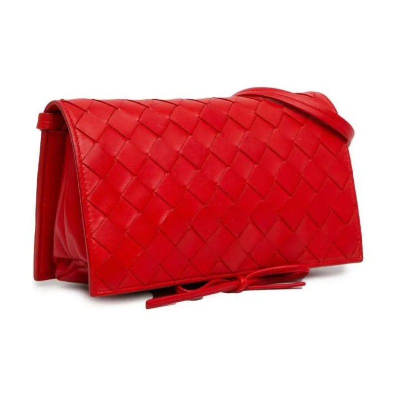 Bottega Veneta Pre-Owned 2012-2023 Intrecciato Knot Crossbody Bag-1