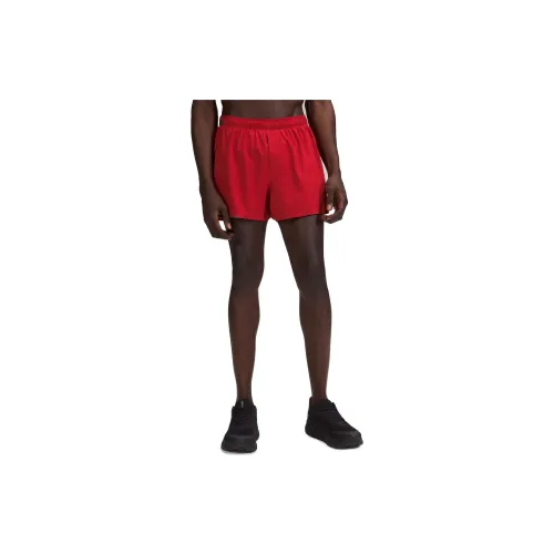 Lululemon Surge Casual Shorts Men Sports Red