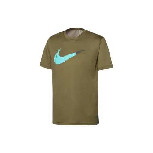 Nike Clothing T-Shirts Men Brown