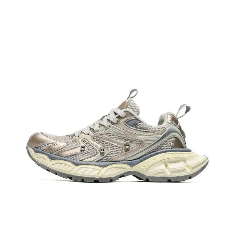 BASLS Bashe Series Lightweight And Breathable Low Top Chunky Sneakers Unisex-1