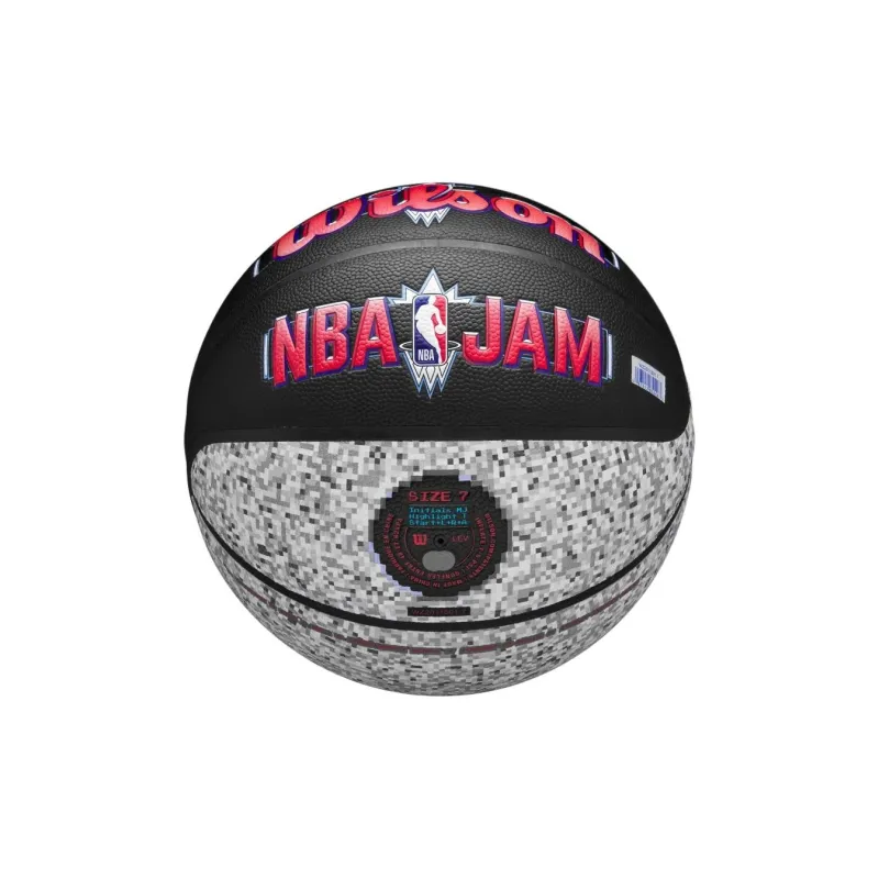 Wilson Synthetic Leather Basketball Black Gray Size 7 Training Unisex-4