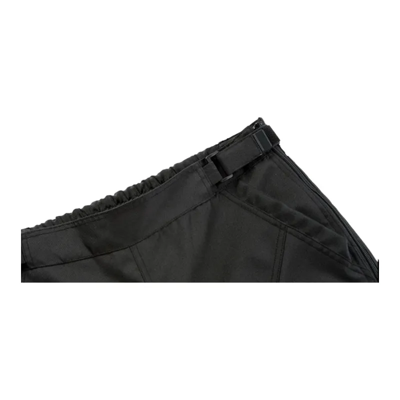 Duhan Biker Jacket Men's Quick On-off-Dual Zip Closure Black-2
