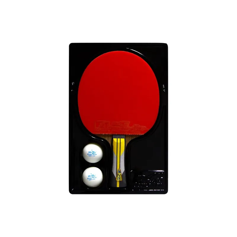 DOUBLEFISH Ping Pong Paddles Unisex All Wood-2