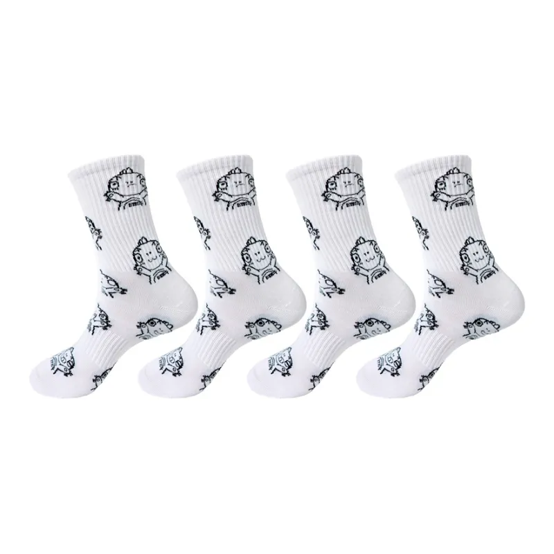 BTK Mid Calf Socks Unisex 4 Pack-1