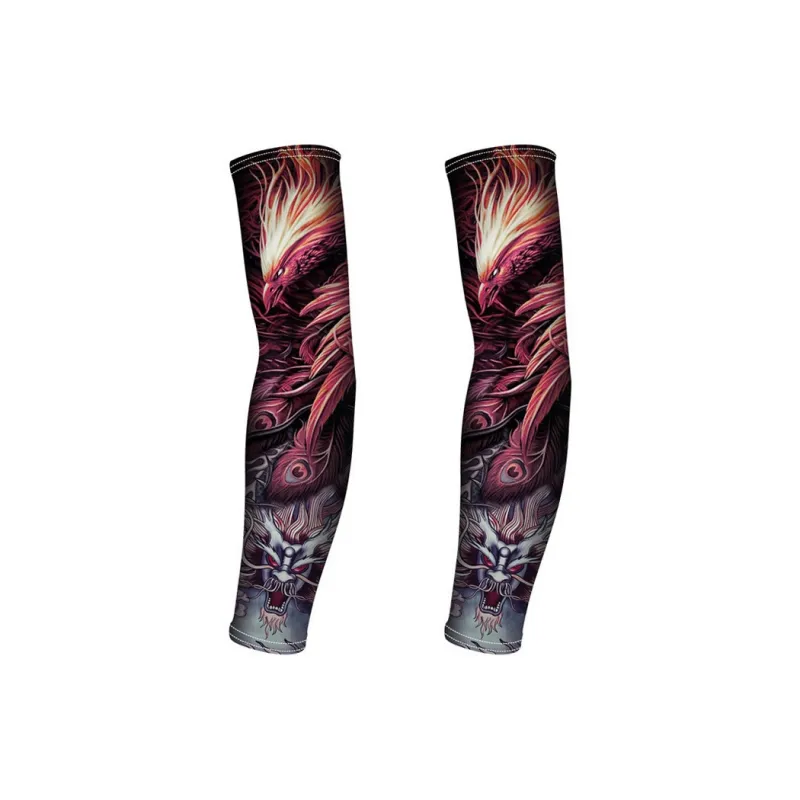 GXT Other Riding Equipment Cycling Arm Warmers Outdoor Unisex Shredded Milk/ice-5