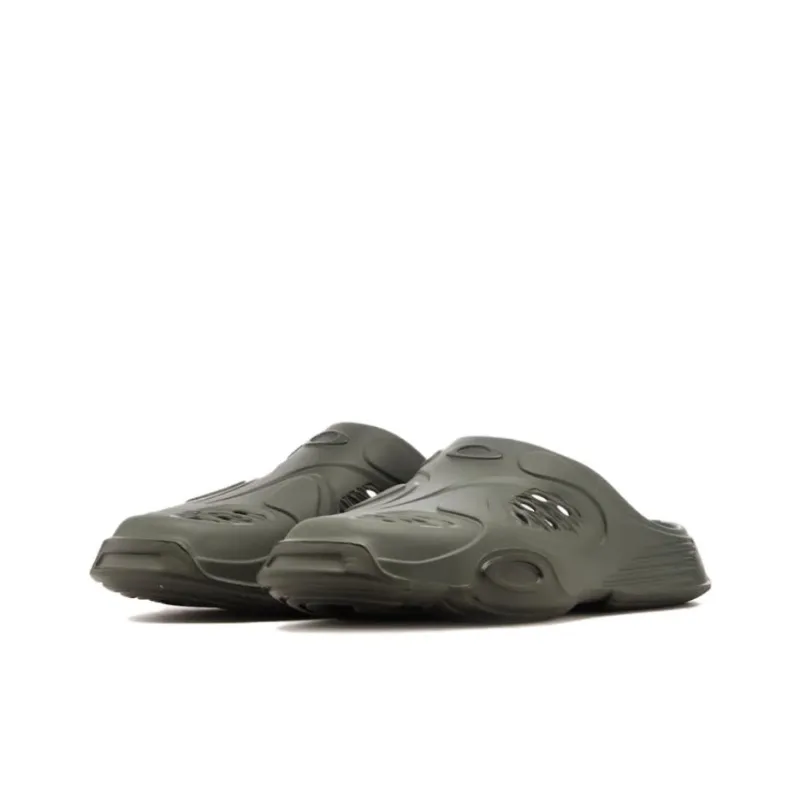 Oakley Abrasion Resistant Slip Resistant Wrap toe Slippers Men's Green-3