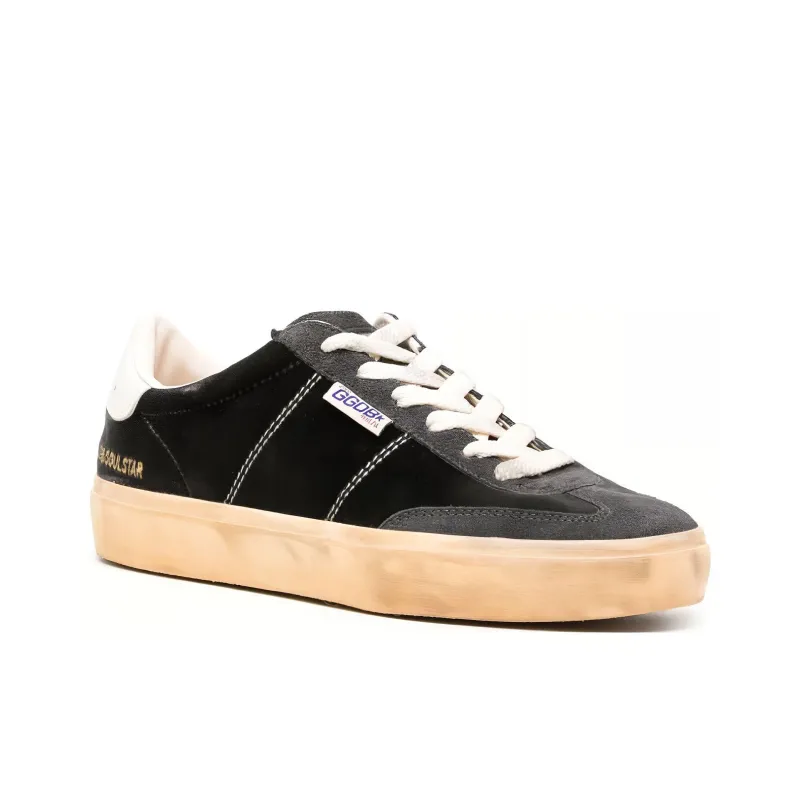 Golden Goose Soul Star Low Top Skateboard Shoes Women's Black-2