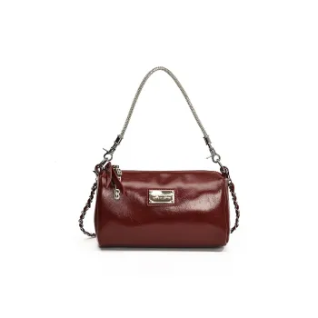 Yalu PU Shoulder Bag Pillow Bag Shoulder Bag Crossbody Bag Regular Women's Red/White/Silver/Black