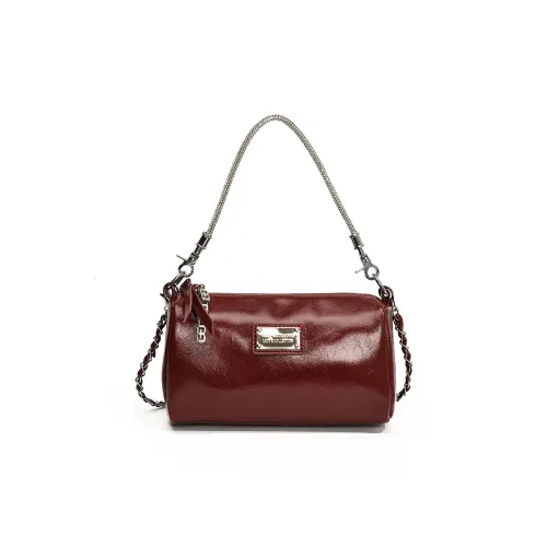 Yalu PU Shoulder Bag Pillow Bag Shoulder Bag Crossbody Bag Regular Women's Red/White/Silver/Black