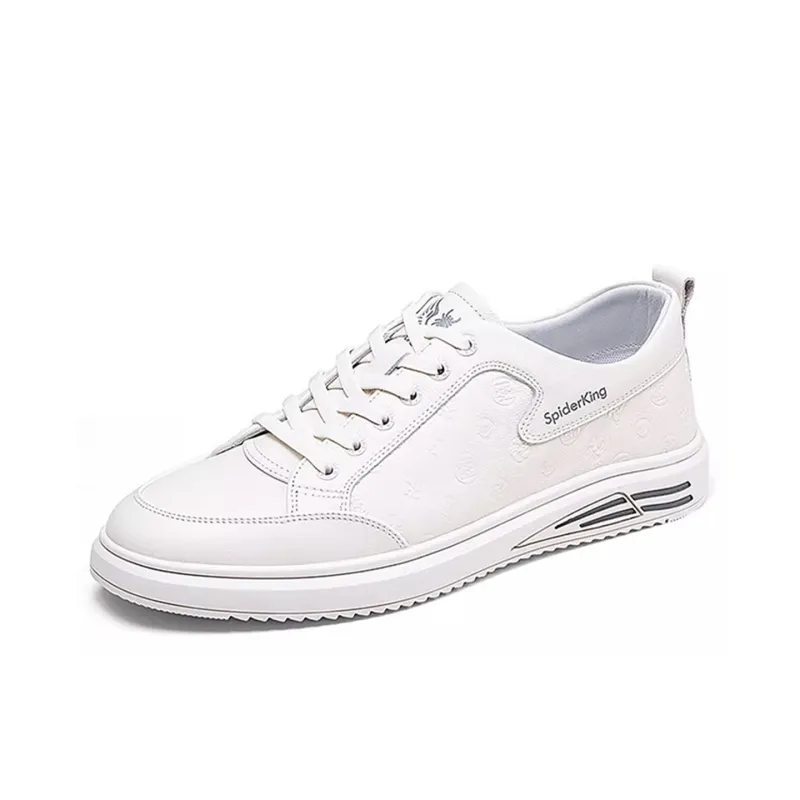 Spider King Low Top Casual Shoes Men's Ecru-3