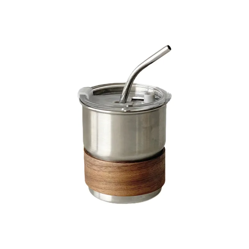 TANLU Outdoor Water Equipment Water Container 290ml Stainless Steel-6