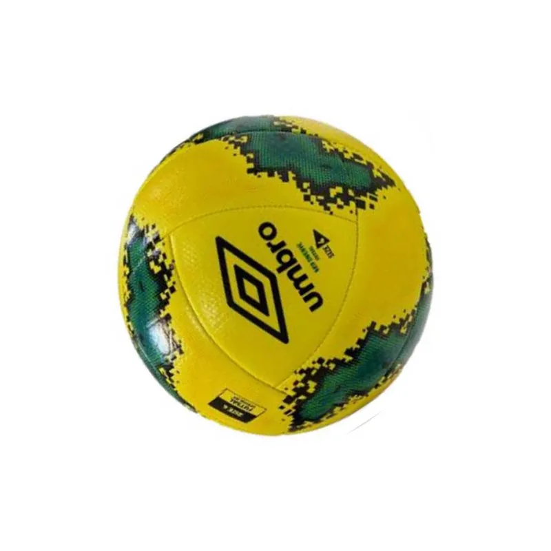 Umbro Size 4 Soccer Synthetic Leather Unisex Yellow Green-4