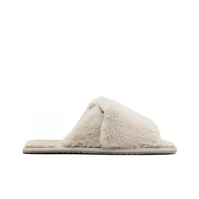 SOREL Slip-Resistant Slide Slippers Women's Gray White-1