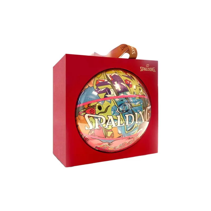 SPALDING Co branded Collection PU Basketball Size 7 Training Unisex-1