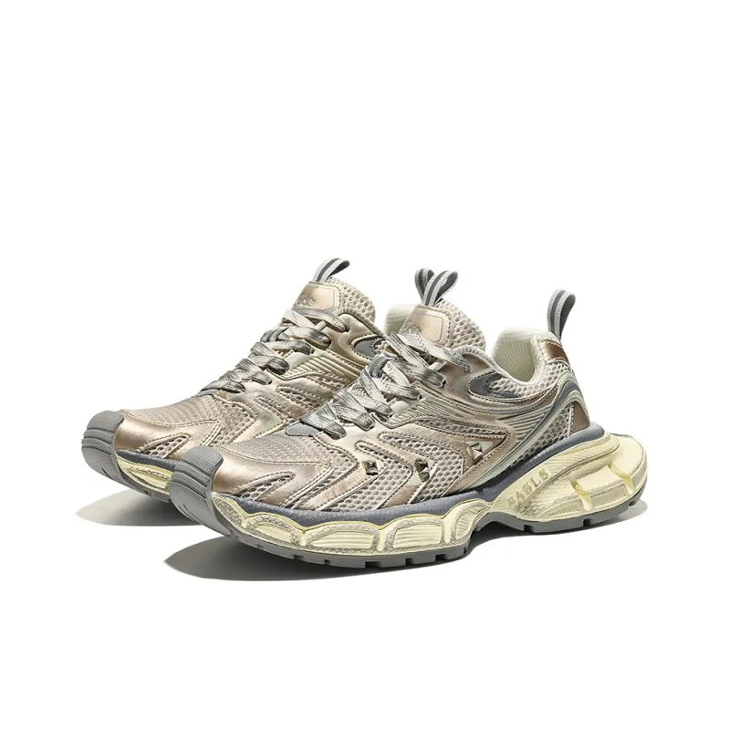 BASLS Bashe Series Lightweight And Breathable Low Top Chunky Sneakers Unisex-24