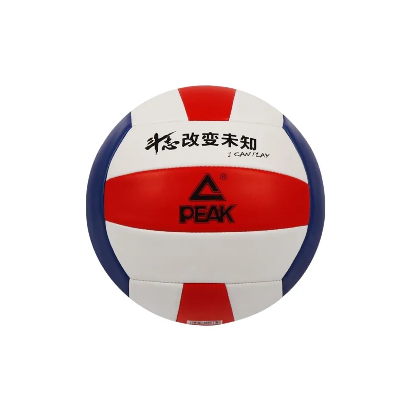 PEAK PVC Size 5 Ball Volleyball Unisex Blue Red White-4