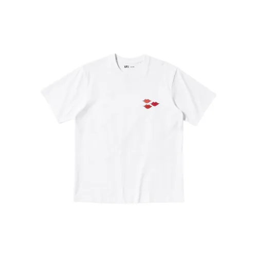 UNIQLO KAWS X WARHOL Collaboration T-Shirts Unisex White