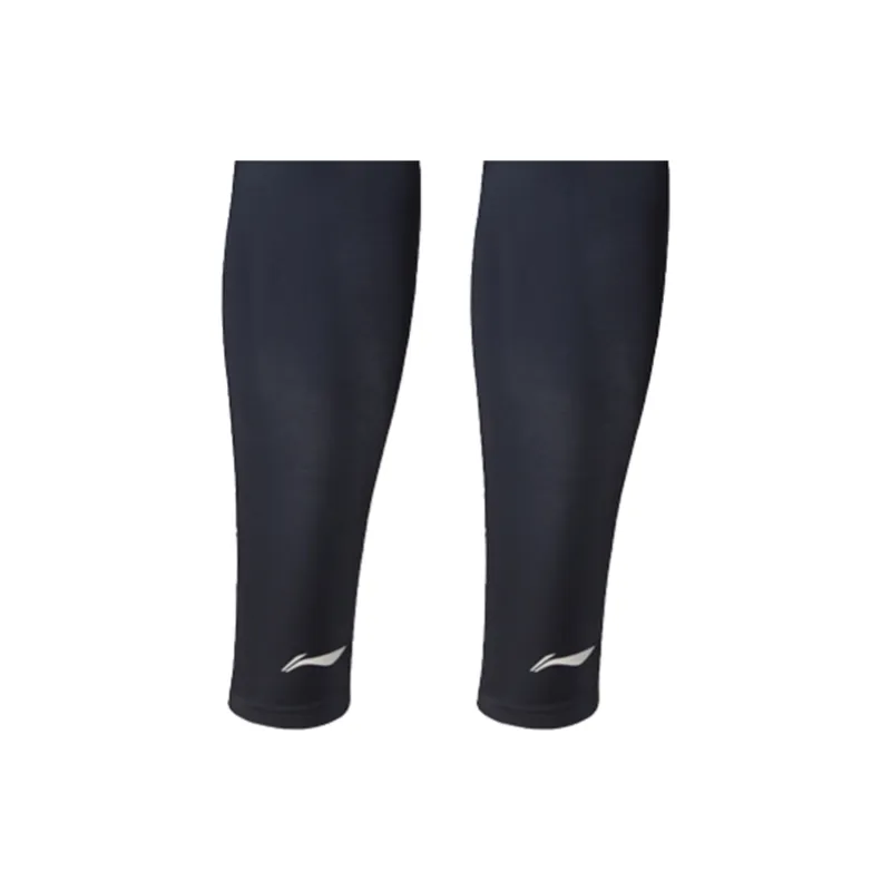 LiNing Running Leg Guards Breathable Protective Black-1