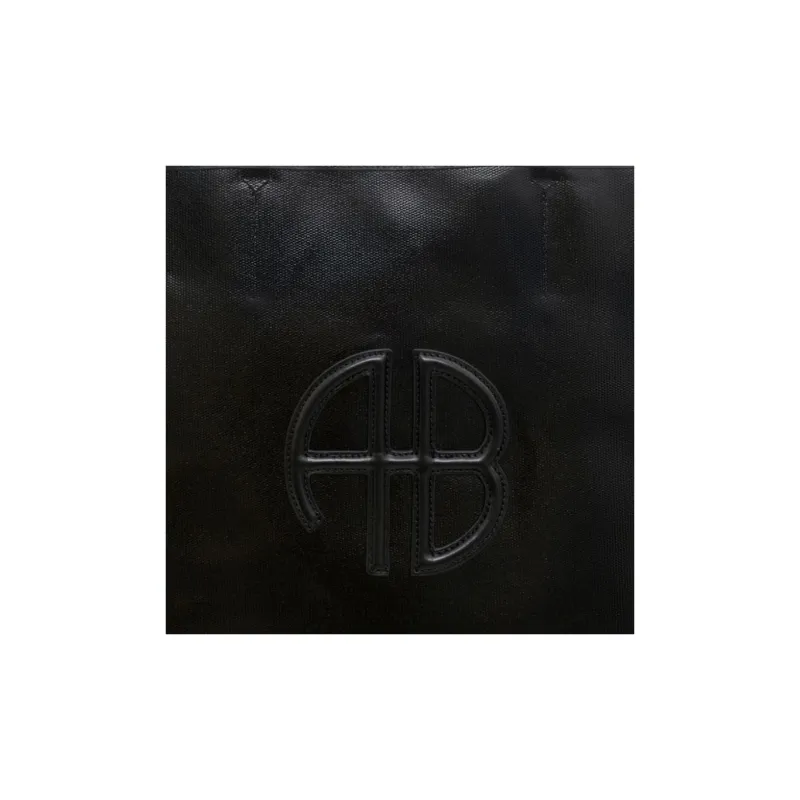 Anine Bing Emma Logo Embossed Tote Bag-3