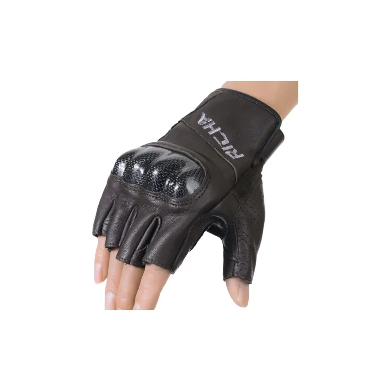 RICHA Motorcycle Protective Gears Perforated Genuine Leather Carbon Fiber Unisex 830-3