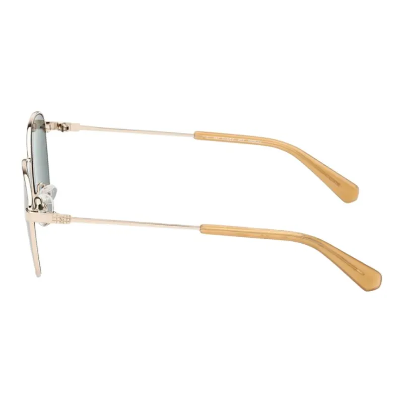 GUESS Metal Oval Sunglasses Women's Gold-2