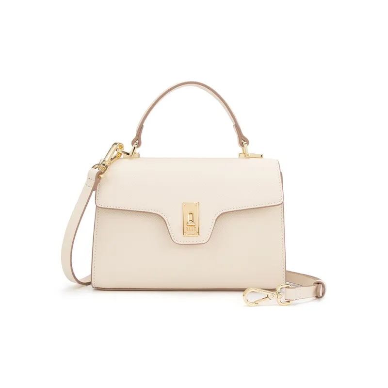 ELLE Leather One Shoulder Handbag Women's Multicolor-4