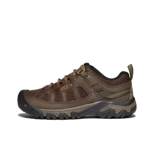 Keen Targhee Hiking / Trekking Shoes Men Low-Top Brown