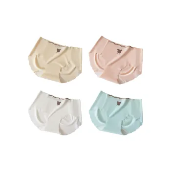 PLANDOO Underpants Women's 4 Pack