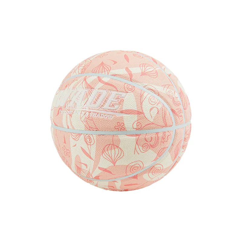WADE PU Basketball Pink Size 7 Ball Training Unisex-3