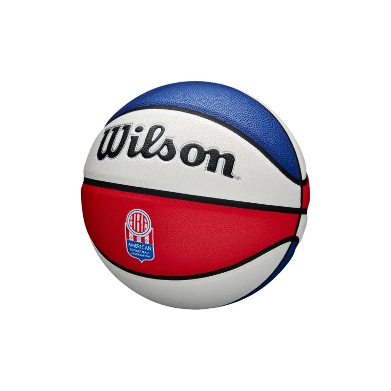 Wilson Size 7 Indoor Outdoor Universal Basketball Synthetic Leather Red White Blue-3