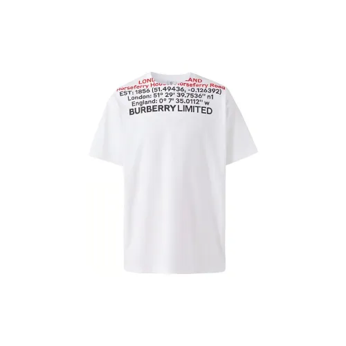 Burberry T-Shirts Men White