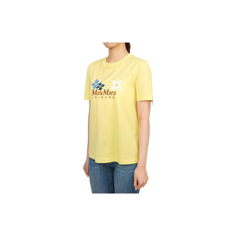 MaxMara T-Shirts Women's Yellow-2