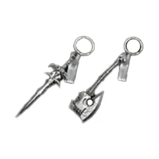 Pizzahut X MOSHOUSHIJIE Commemorative Weapon Anime / Games Pendants-1