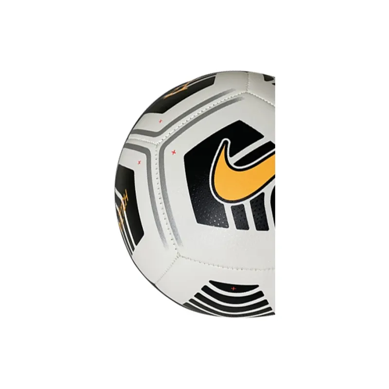 Nike Size 5 Ball Soccer PVC Seamless Thermal bonding Unisex Black White-2