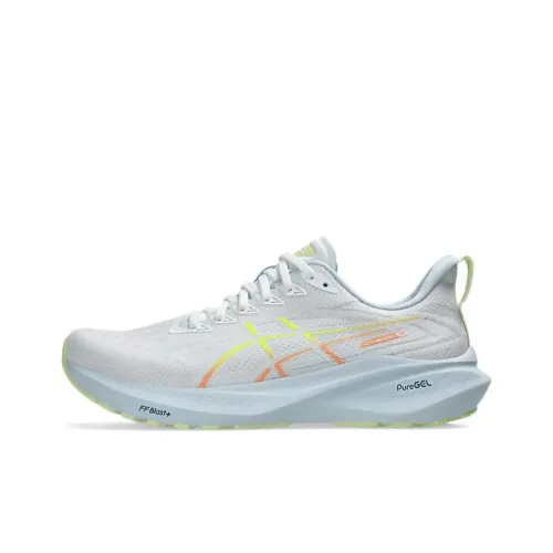 Asics Slip Resistant Low Top Running Shoes Men's White